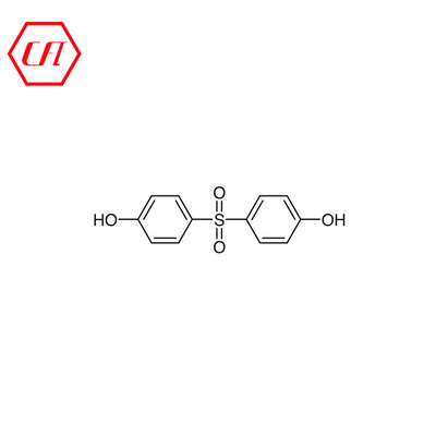 Sulfone CAS della Banca dei Regolamenti Internazionali 4-Hydroxyphenyl 80-09-1 prodotti chimici ricoprenti di carta di C12H10O4S