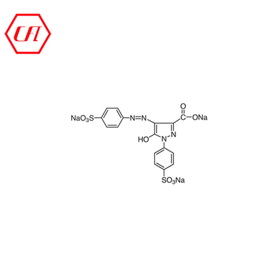 Tartrazina dell'additivo alimentare E102 spolverizzare 85% CAS 1934-21-0