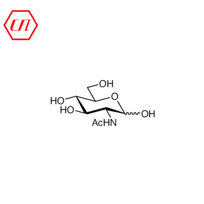 Polvere per la cura della pelle sbiancante N-acetil-D-glucosamina liquida CAS 7512-17-6 per la cura della pelle